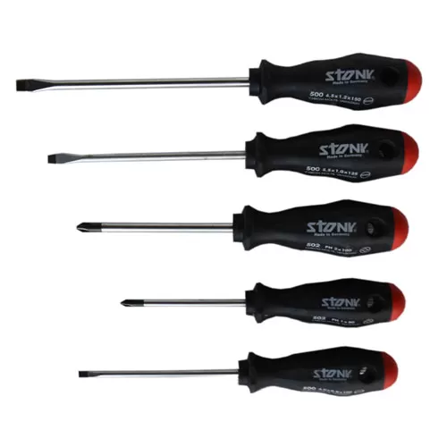 PREMIUM IMPACT SCREW DRIVER SET OF 5PCS SCREW DRIVER SET Stony 61711115