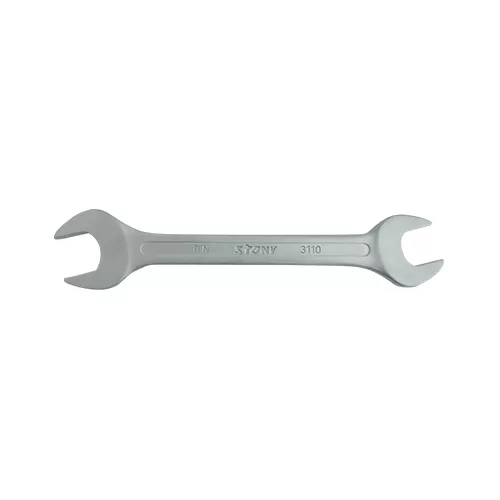 DOUBLE OPEN END SPANNER SATIN FINISH, 27x32 mm SPANNER Stony 81766136