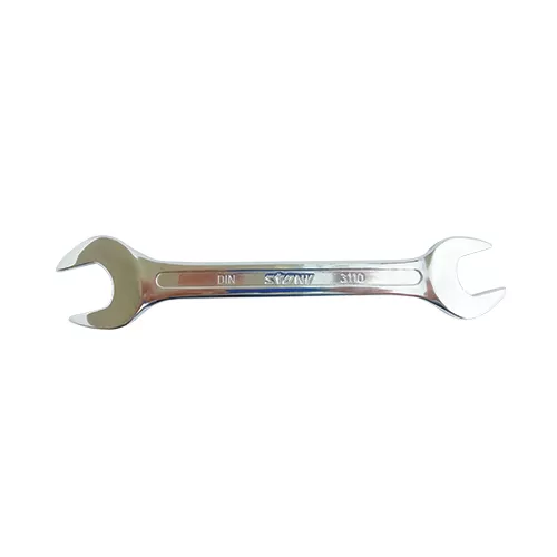 DOUBLE OPEN END SPANNER MIRROR FINISH, 6x7 mm SPANNER Stony 8176649
