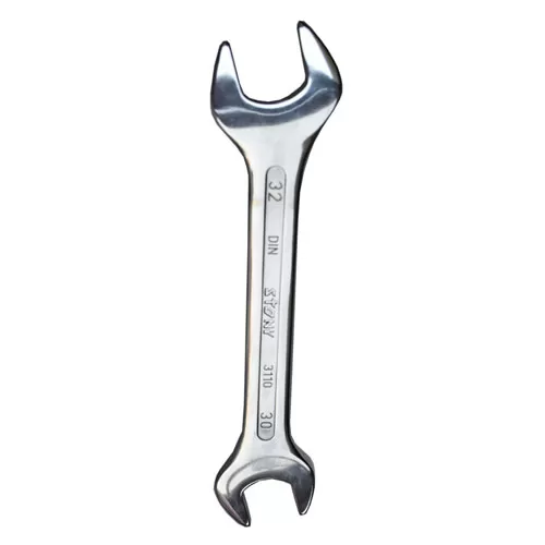 DOUBLE OPEN END SPANNER MIRROR FINISH, 30x32 mm SPANNER Stony 8176661