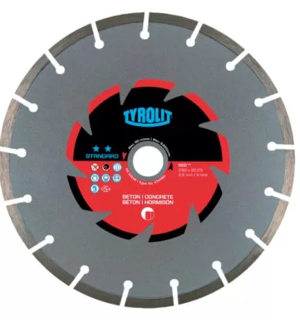 DIAMOND SAW BLADE, 180 X 2,4 X 22,23 DIAMOND SAW BLADE Tyrolit 633291