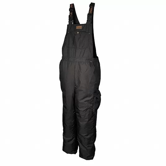 VIKING, Rain Bib Pants, Black, Size S, Polyester, Men's, No High Visibility Rain Bib Pants Viking 3910PB-S