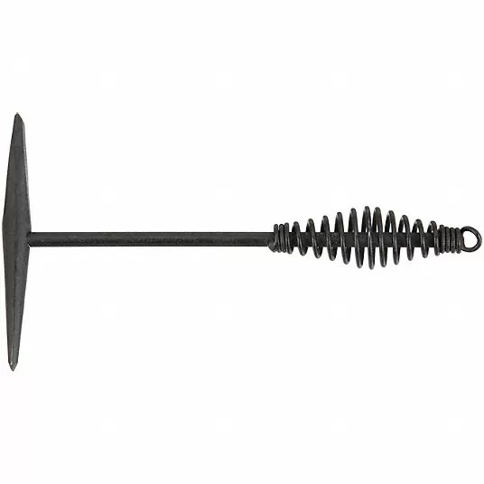 Chipping Hammer, 11 inch Overall Length, Steel Handle, Parallel, 3 inch Blade Lg, 6 oz Head Weight, Steel Chipping Hammer Westward 2DBU9