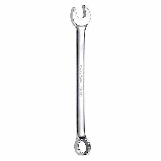 Combination Wrench, Alloy Steel, Chrome, 20 mm Head Size, 10 5/8 in Overall Length 4TPN7 Combination Wrench Westward 36A235