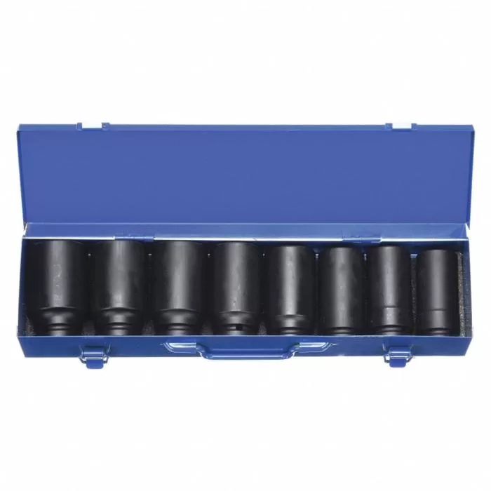 Impact Socket Set, Phosphate, 3/4 inch, Number of Pieces 8 Impact Socket Set Westward 21WL13