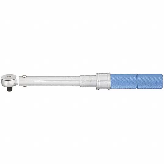 Micrometer Torque Wrench, Foot-Pound/Newton-Meter, 3/8 inch Drive Size, 15 ft-lb to 80 ft-lb Micrometer Torque Wrench Westward 6PAH9