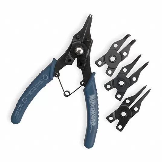 Convertible Retaining Ring Plier Set Ring Plier Westward 4YP48