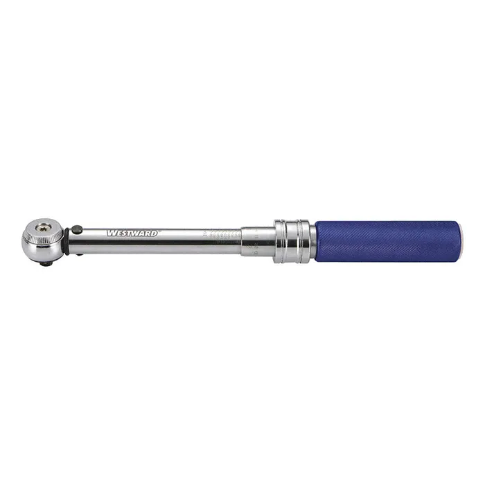 Micrometer Torque Wrench, 1/4 inch Drive Size, 11-1/2 inch Overall Length Micrometer Torque Wrench Westward 6PAG8