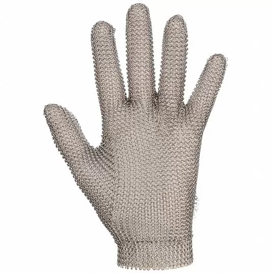 NORTH, Cut Resistant Glove, Silver, Reversible, L3PVC9 Glove Whizard CM030004