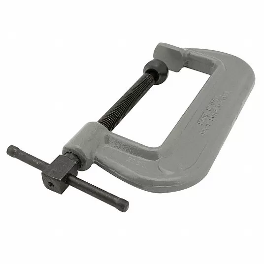 Extra Heavy Duty Forged Steel C-Clamp, 3 inch Max. Opening, 2 inch Throat Depth, Gray C-Clamp Wilton 103